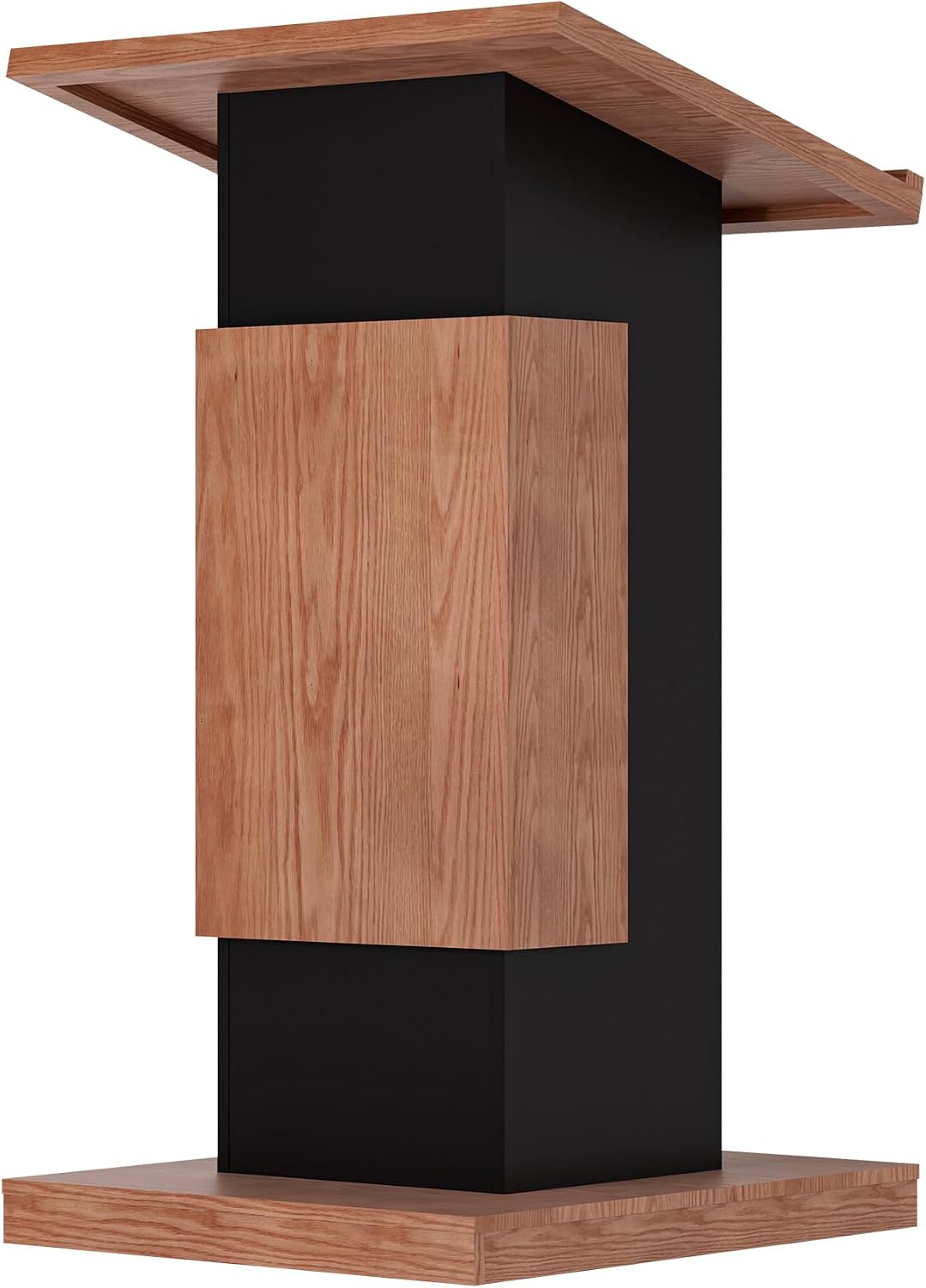Lockable host podium